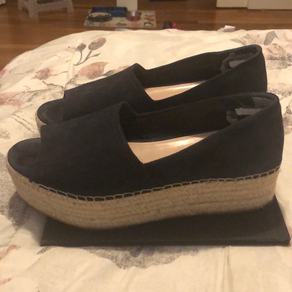 Miu Miu espadrille wedge flats